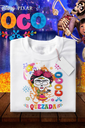 Playeras Película Coco Diseño 4