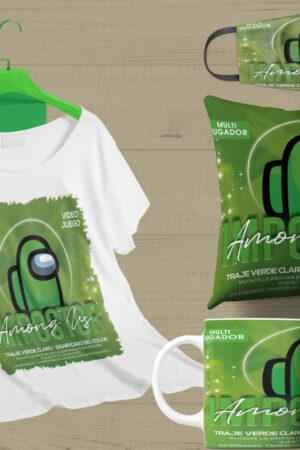 Combo Among Us Verde