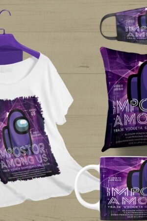 Combo Among Us Morado