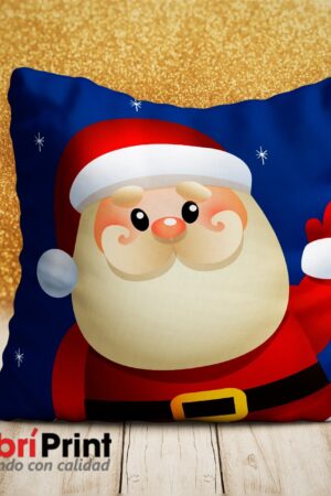 Cojín Navidad Diseño de Santa Claus