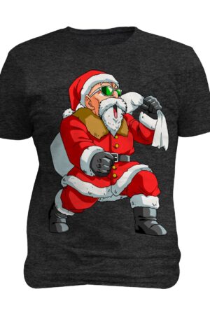 Playera Navidad Maestro Roshi