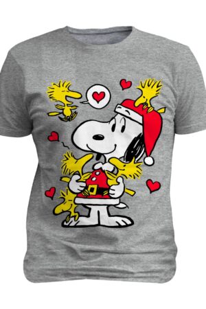 Playera Navidad Snoopy Diseño 2