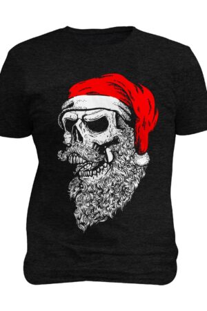 Playera Navidad Calavera