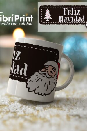 Taza Navidad Diseño Santa Claus