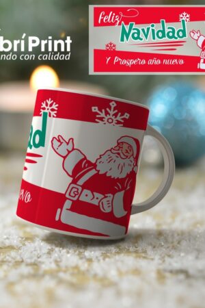 Taza Navidad Diseño 7 Santa Claus
