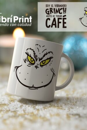 Taza Navidad Diseño El Grinch