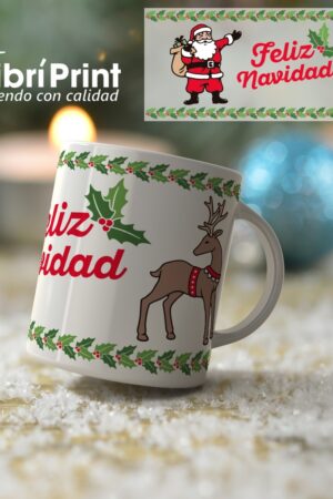 Taza Navidad Diseño 5 Santa Claus