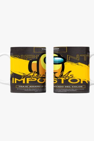 Taza Among Us Amarillo