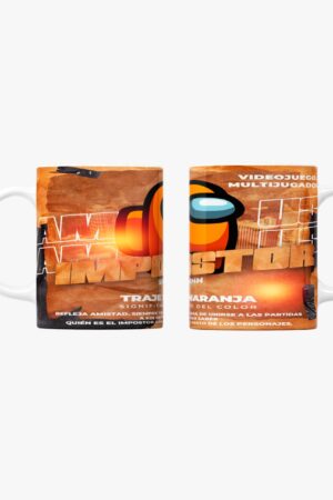 Taza Among Us Naranja
