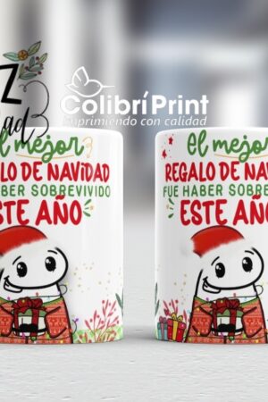 Taza Navideña Flork