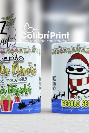 Taza Navideña Flork Regalo Secreto