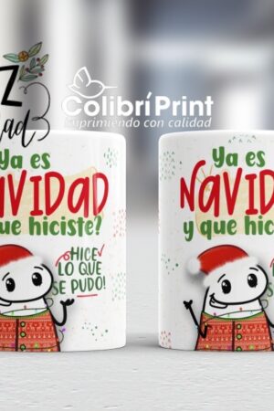 Taza Navideña Flork "Ya es Navidad"