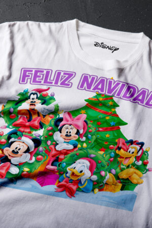 Playera Navidad Mickey y Amigos