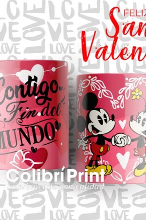 Taza Dibujos Animados Enamorados