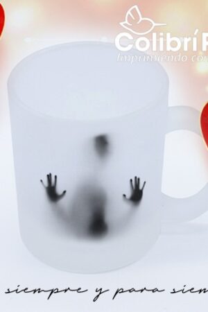 Taza Satinada Personalizable Transparente