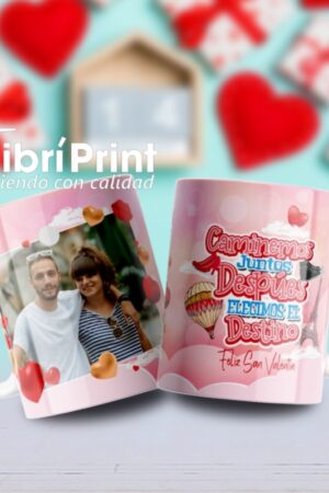 Taza "Caminemos juntos despues elejimos el destino"