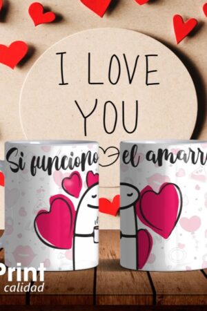 Taza Flork "Si funciono el amarre"