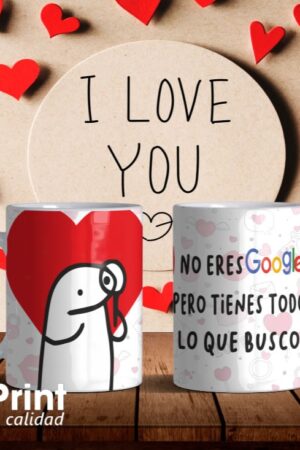 Taza Flork "No eres google pero...."