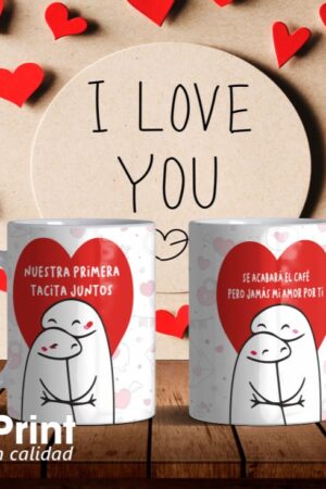Taza Flork "Nuestra primera tacita juntos"