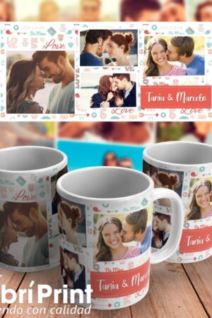 Taza 14 de febrero personalizable