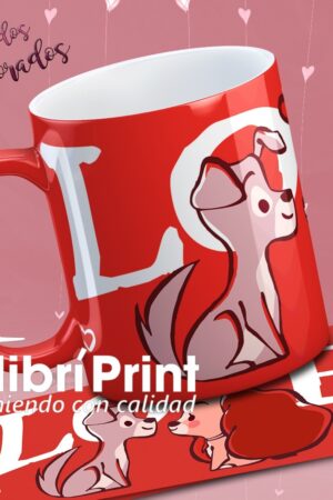 Taza La Dama y El Vagabundo Love