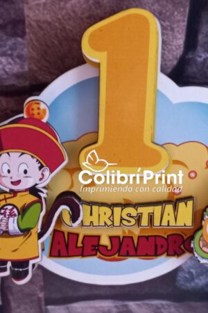 Topper para pastel persinalizado