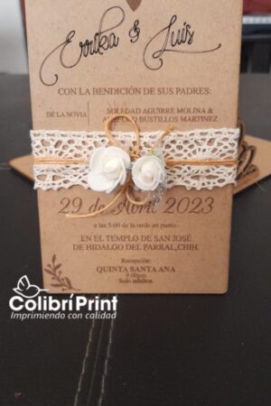 Invitación para boda