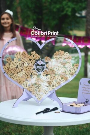 Libro de firmas y recuerdos cumpleaños