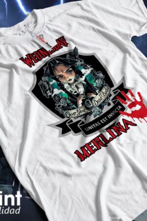 Playera de Wednesday Merlina