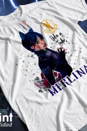 Playera de Merlina Addams Nevermore Academy