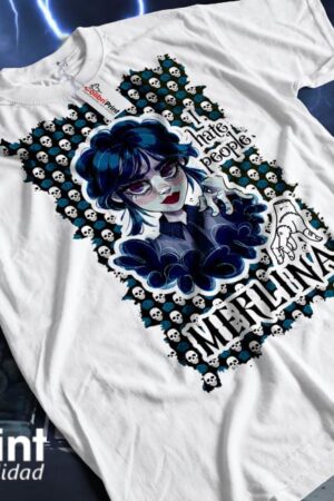 Playera de Merlina Addams
