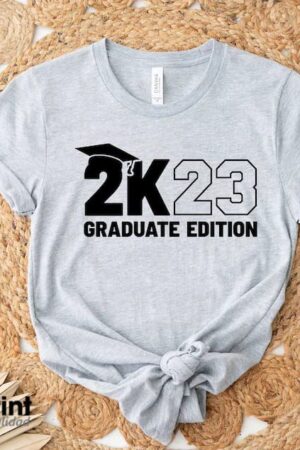 Playera blanca 2K23 edición graduados
