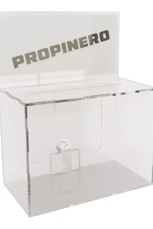 Caja Propinero De Acrílico Grande