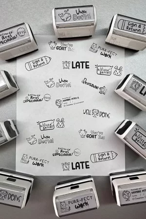 Sello para maestra 4913 calificar alumnos