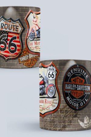 Taza Moto Harley Davidson