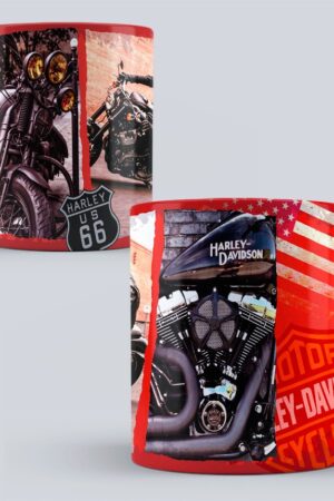 Taza Motocicleta Harley Davidson