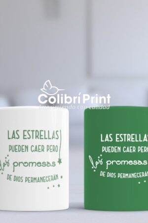 Taza Duo "Las estrellas puede caer pero..."
