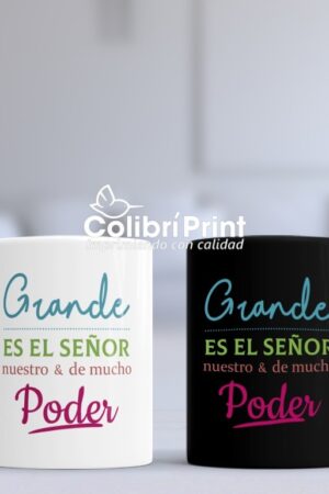Taza Duo "Grande es el señor..."