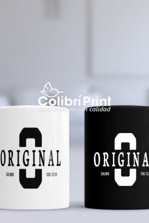 Taza Duo "Original, salmo 136.13"