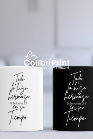 Taza Duo "Todo lo hizo hermoso en su tiempo"