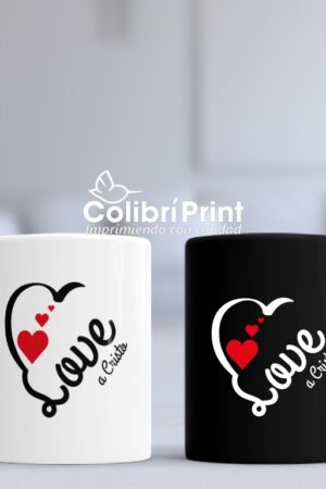Taza Duo "Love a Cristo"
