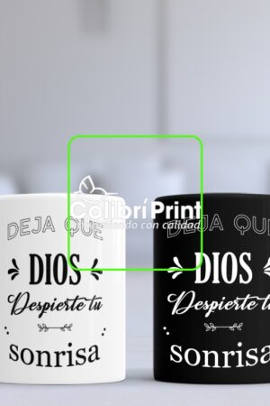 Taza Duo "Deja que Dios despierte en el una sonrisa"