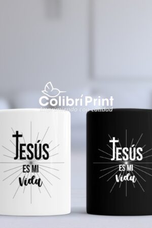 Taza Duo "Jesús es mi vida"