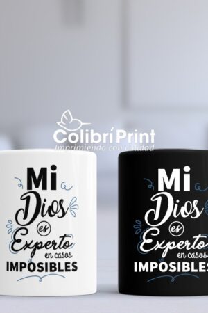 Taza Duo "Mi Dios es experto en casos imposibles"