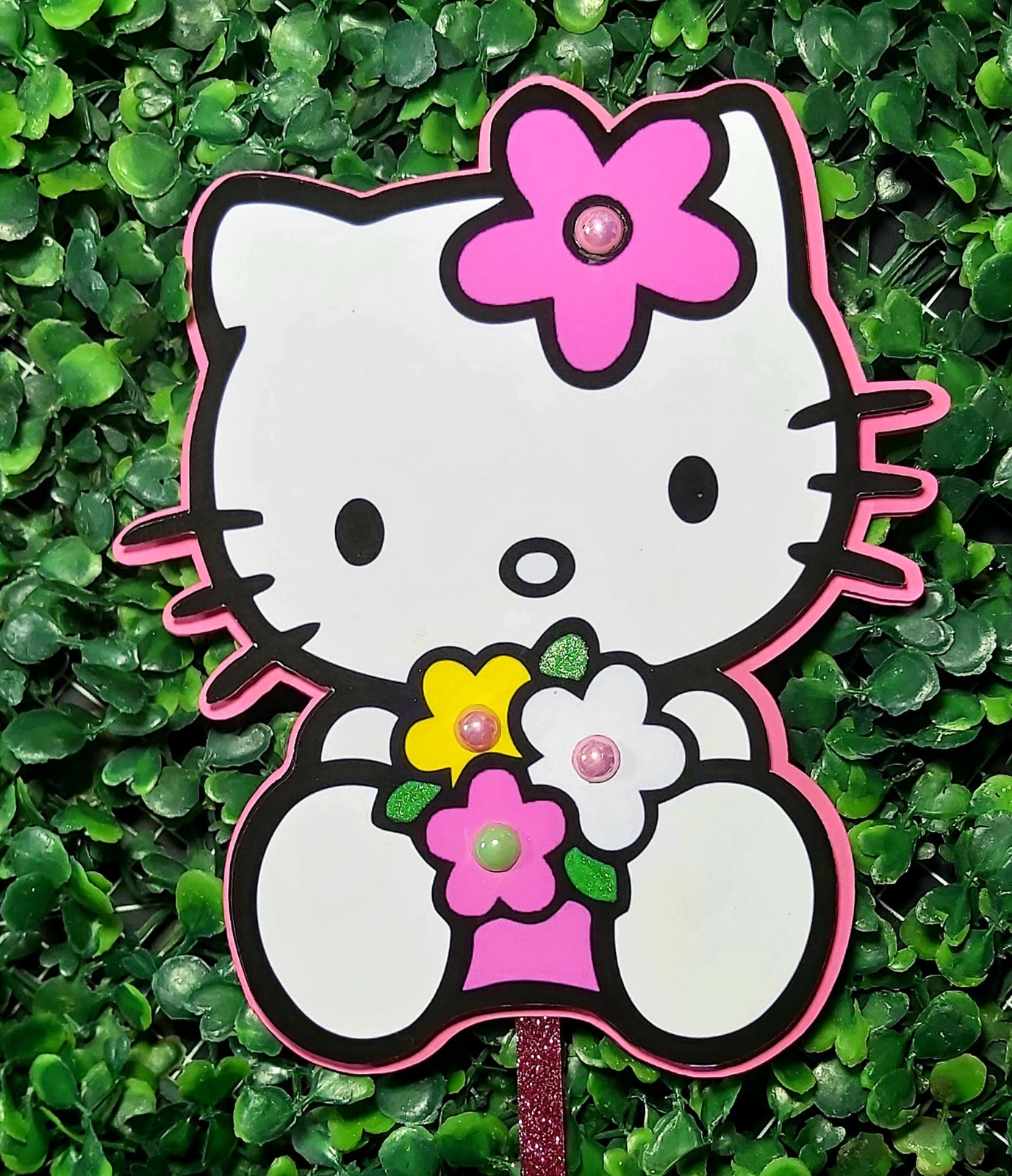 Topper para pastel "Hello kitty"