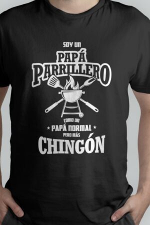 Playera para un papá parrillero