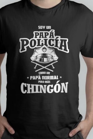 Playera para un papá policía