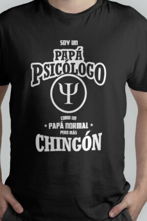 Playera para un papá psicologo