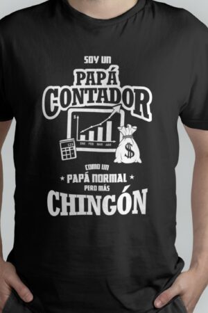 Playera para un papá contador