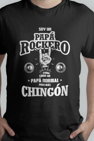 Playera para un papá rockero